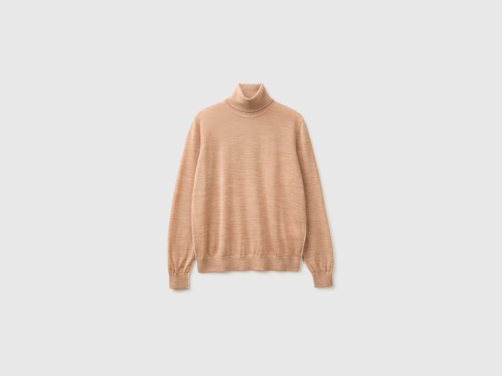Camisola de gola alta em pura lã Merino - ucb_image_FS