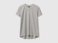 T-shirt com gola redonda em linho puro - ucb_image_FS