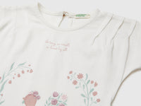 T-shirt with print and embroidery - ucb_image_DS1