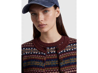 Cardigã jacquard em mistura de lã - ucb_image_FY