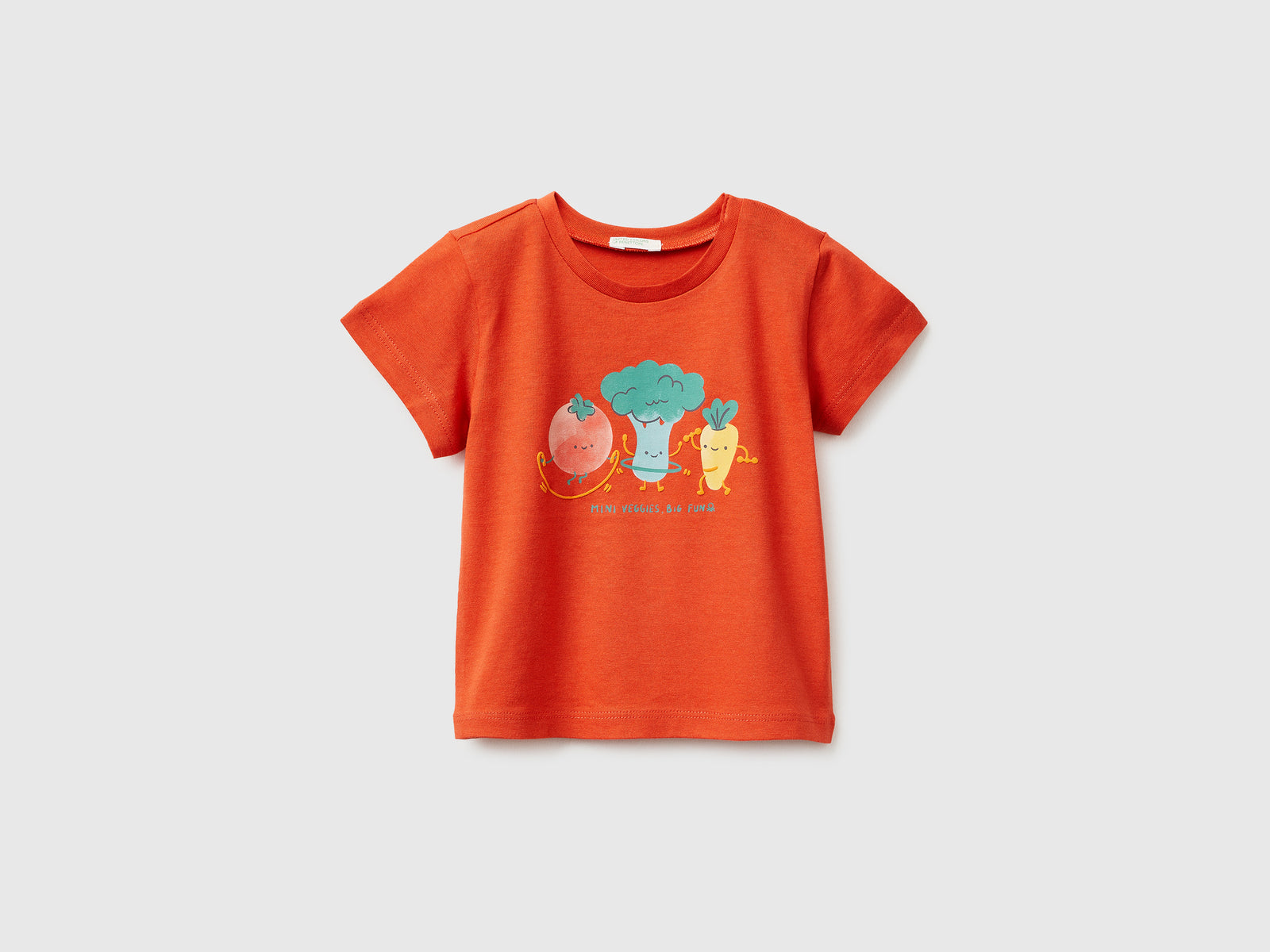 Organic cotton T-shirt with print - ucb_image_FS