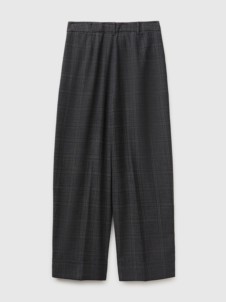 Calças tartan em viscose mista - ucb_image_BS