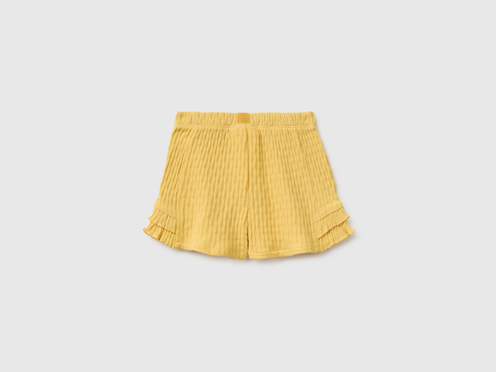 Pure cotton shorts with ruffles - ucb_image_BS