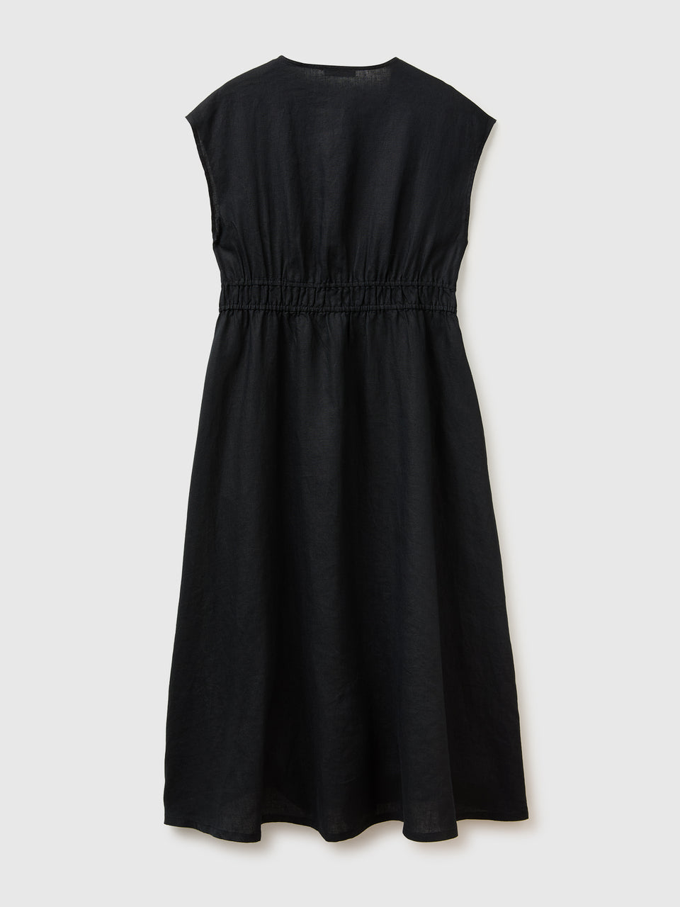 Vestido evasé em linho puro - ucb_image_BS