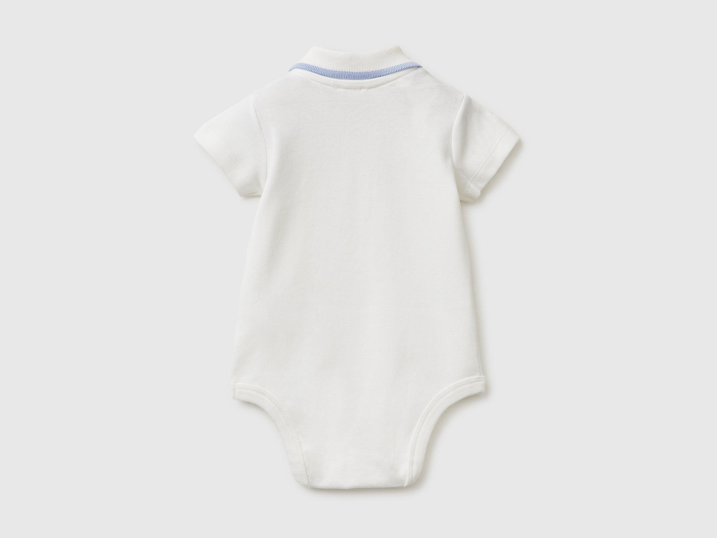 Polo onesie in organic cotton - ucb_image_BS