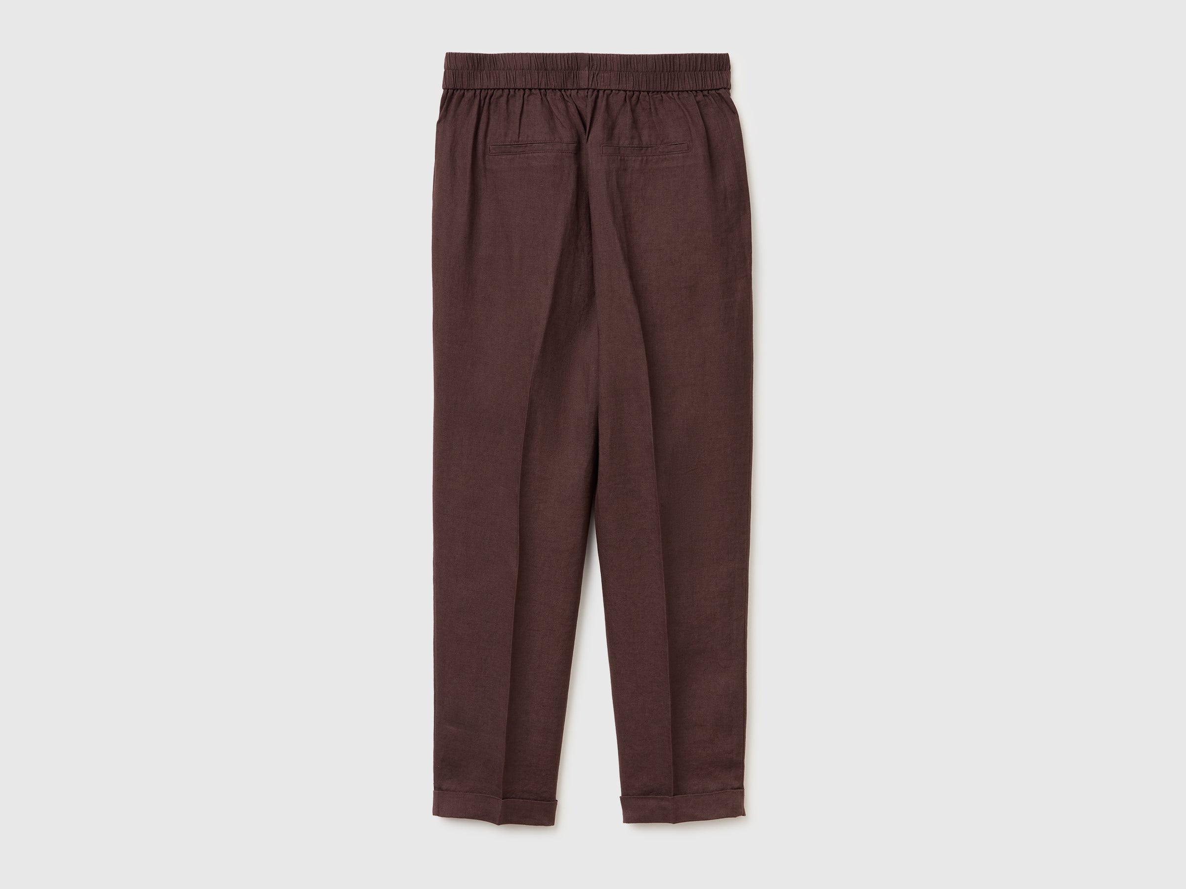 100% linen cigarette trousers - ucb_image_BS