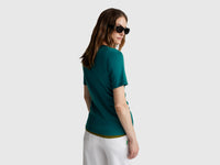 T-shirt 100% algodão com estampa logótipo glitter - ucb_image_B