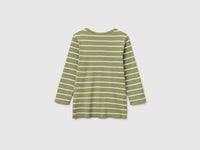 Striped t-shirt with boat neck - ucb_image_BS