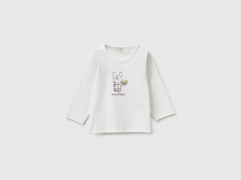 T-shirt in organic cotton with print - ucb_image_FS