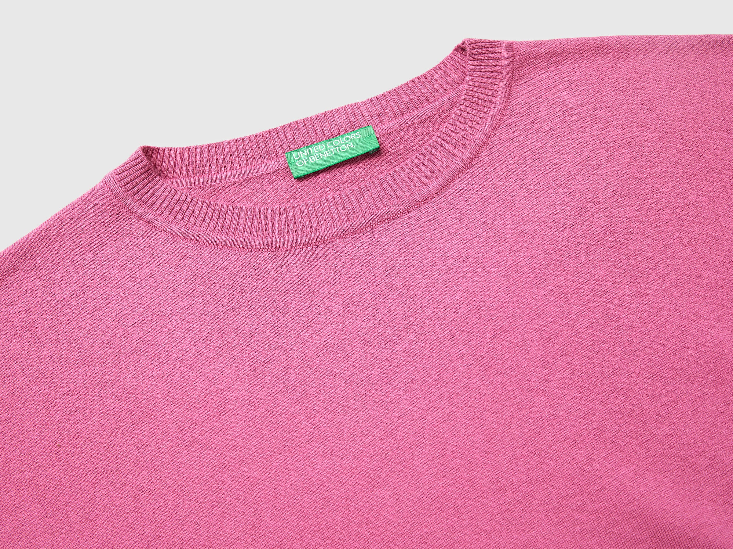 Crew neck sweater in cotton and wool - ucb_image_DS1