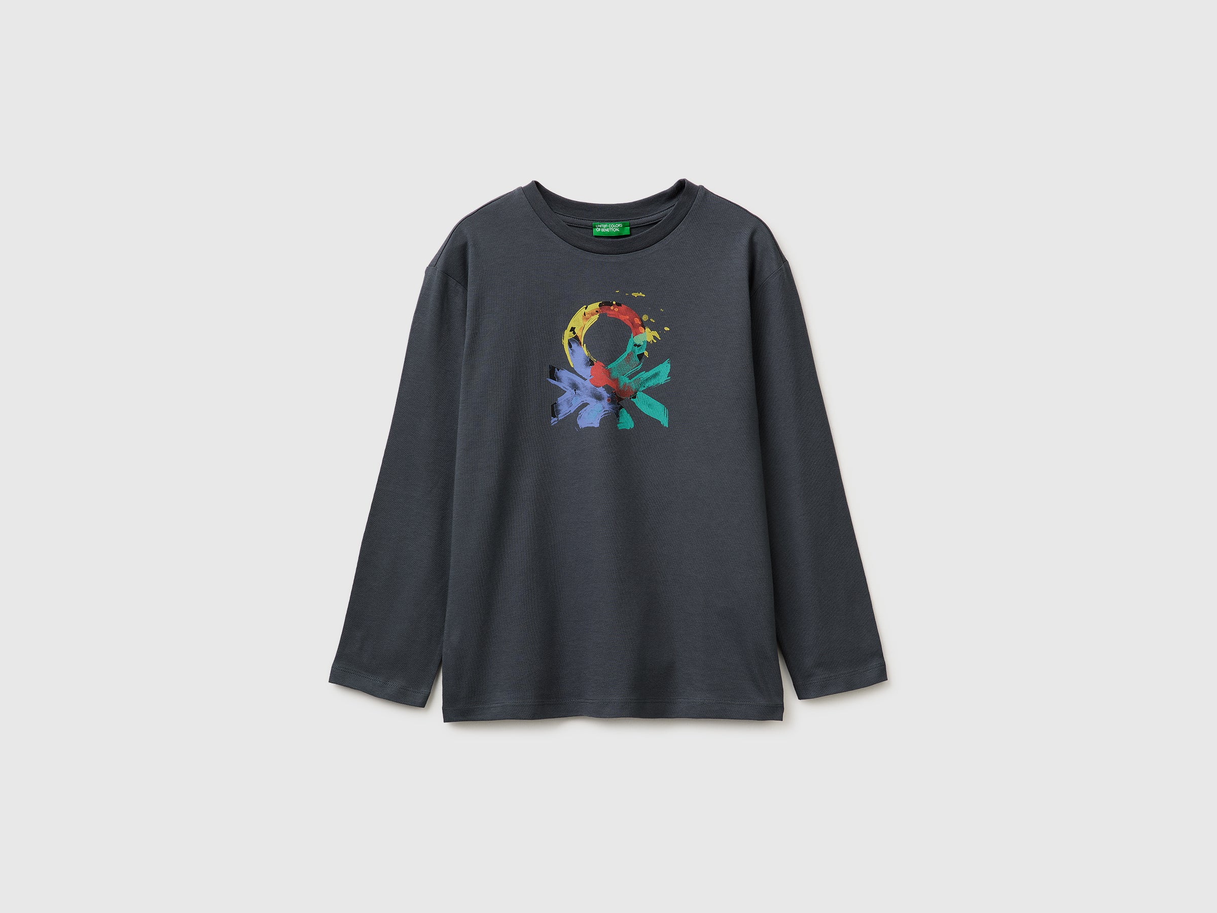T-shirt in organic cotton with logo print - ucb_image_FS
