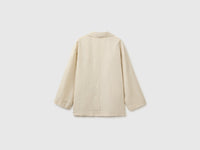 100% linen single-breasted blazer - ucb_image_BS