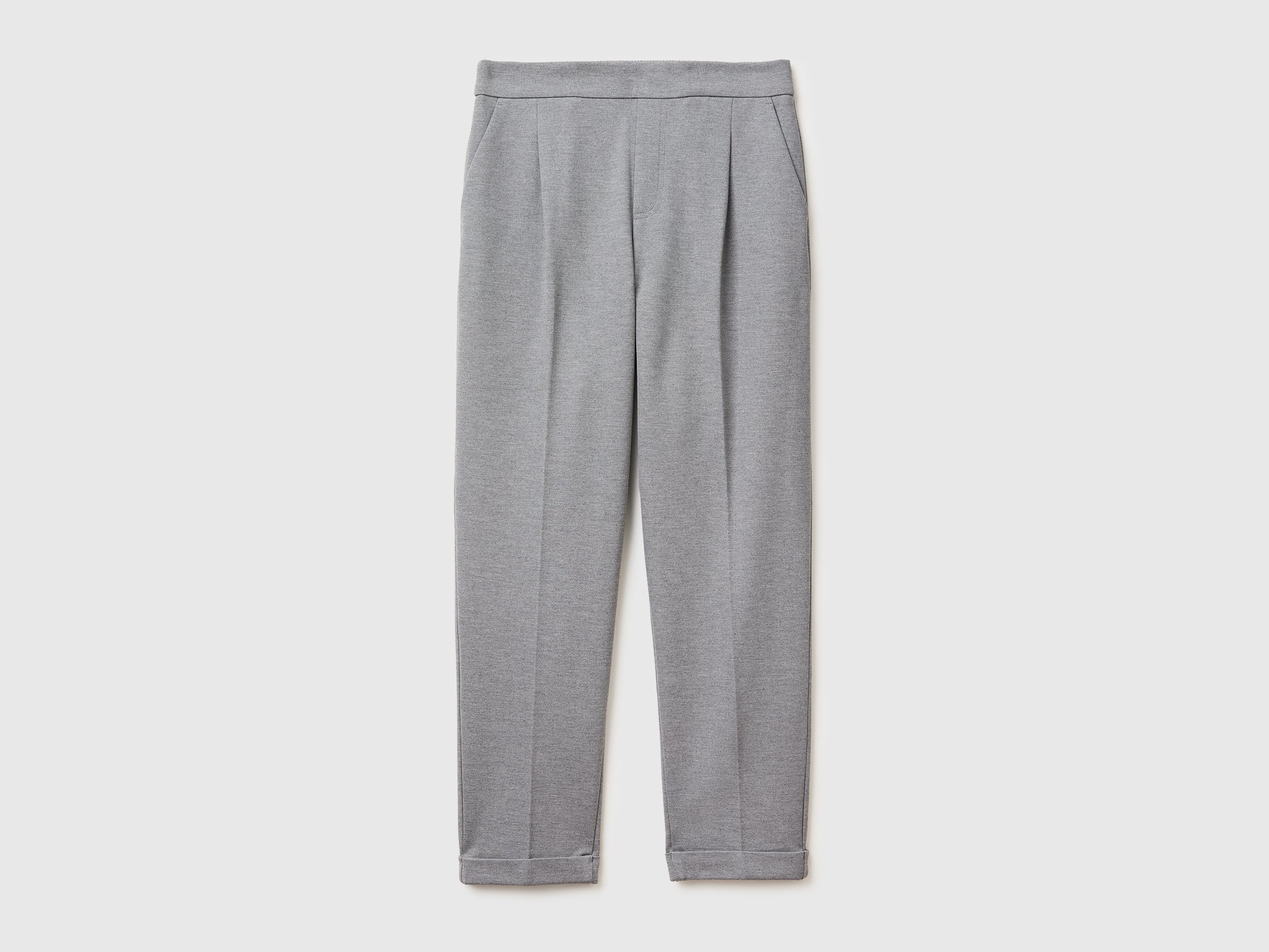 Regular fit trousers with crease - ucb_image_FS
