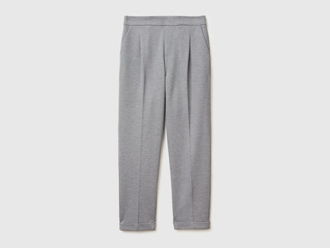 Regular fit trousers with crease - ucb_image_FS
