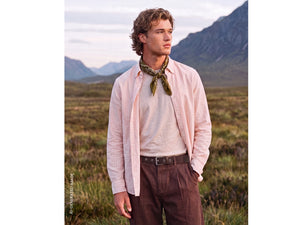 Camicia a righe button down