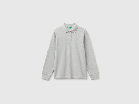 Polo de manga comprida em algodão orgânico - ucb_image_FS