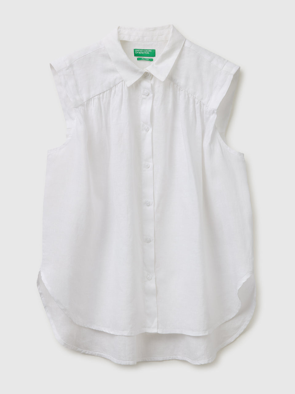 100% linen sleeveless blouse - ucb_image_FS