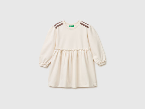 Sweatshirt dress with lace - ucb_image_FS