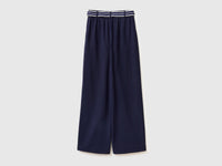 Trousers with striped belt - ucb_image_BS