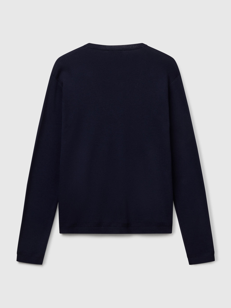 Camisola com decote em V em algodão puro - ucb_image_BS