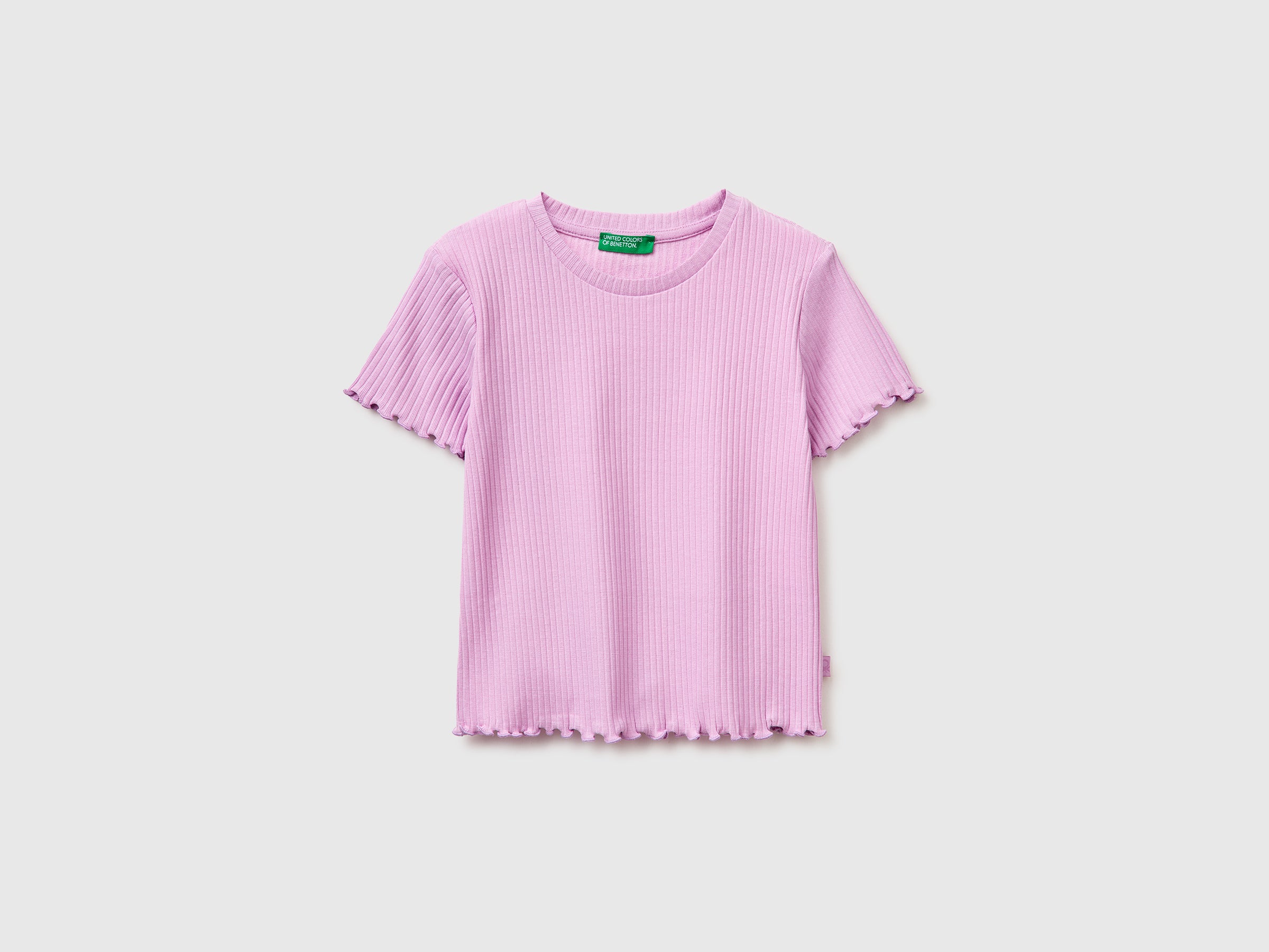 Slim fit ribbed t-shirt - ucb_image_FS