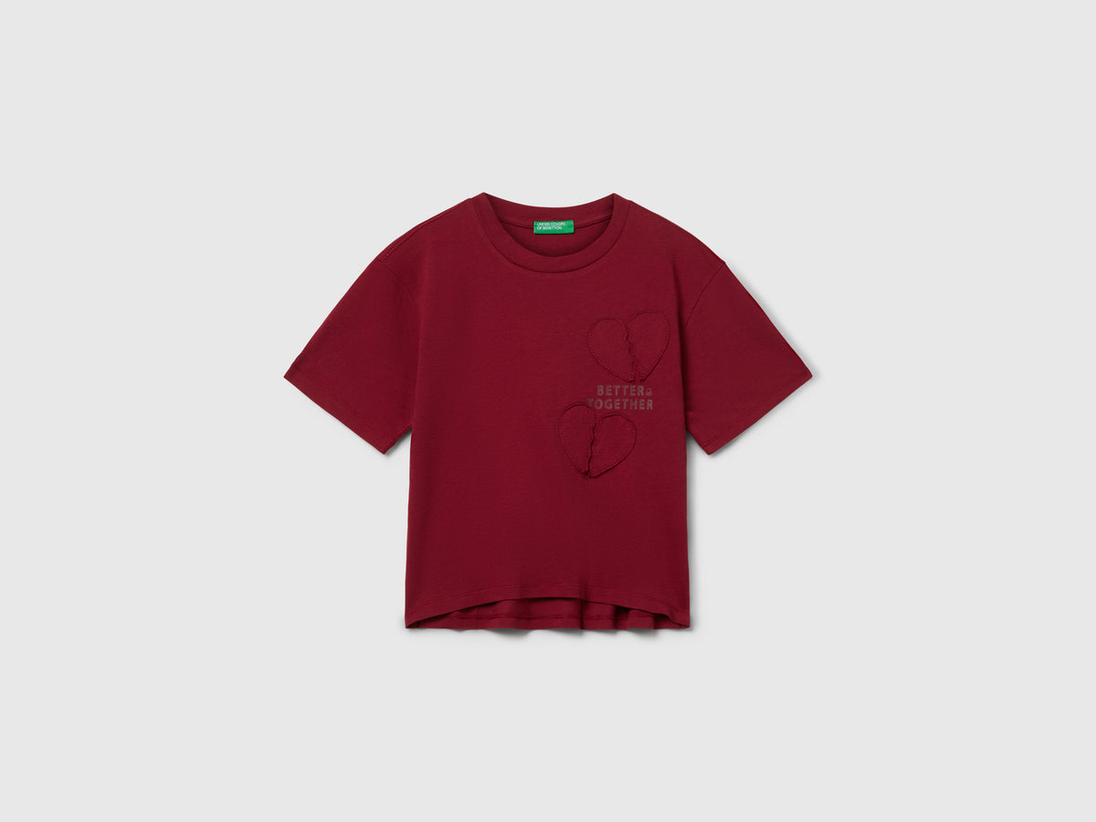 T-shirt com estampa e patch - ucb_image_FS