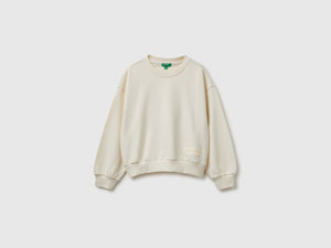 Felpa chiusa 100% cotone
