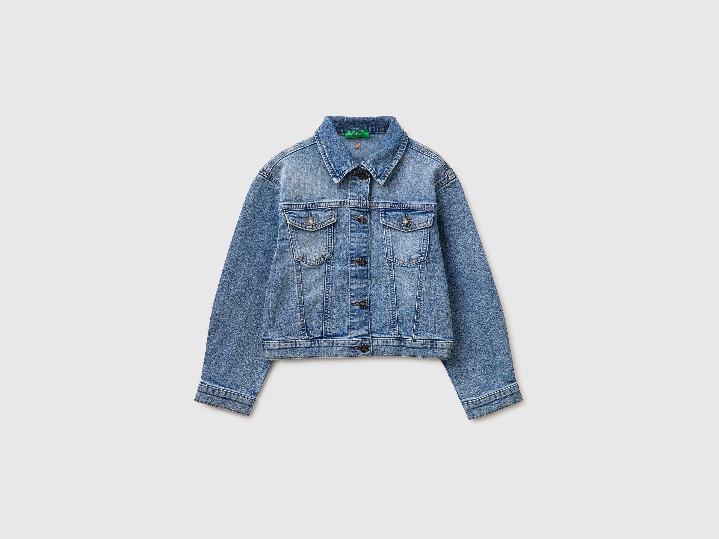 Oversized denim jacket
