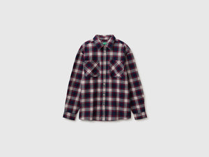 Camicia a quadri over fit