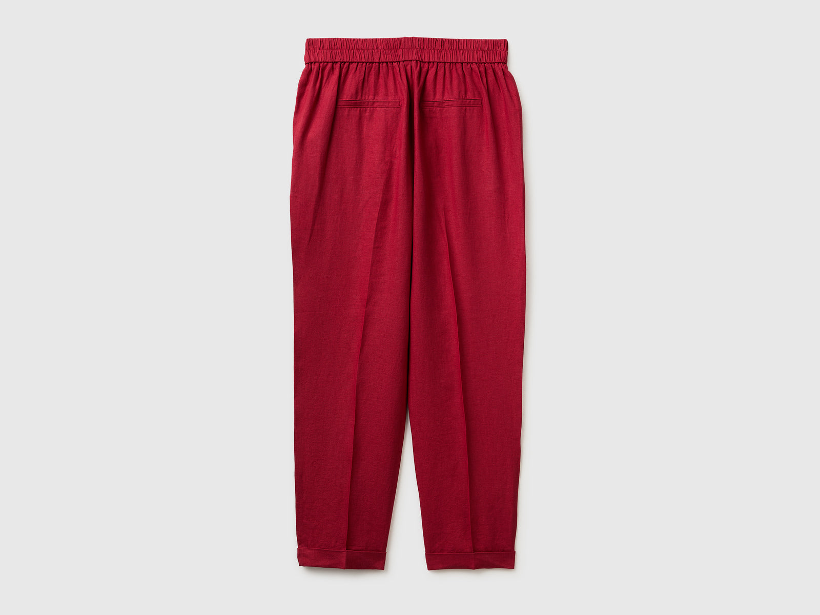 100% linen cigarette trousers - ucb_image_BS