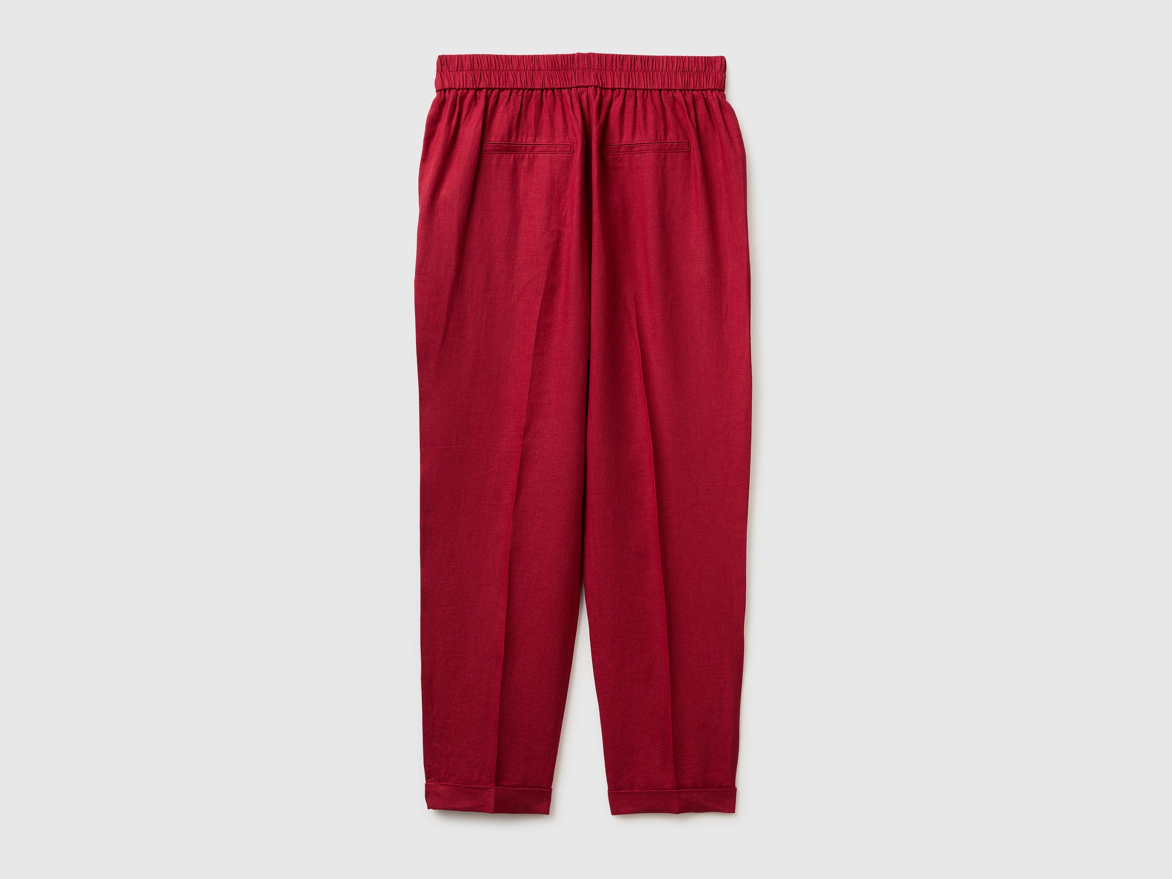 100% linen cigarette trousers - ucb_image_BS