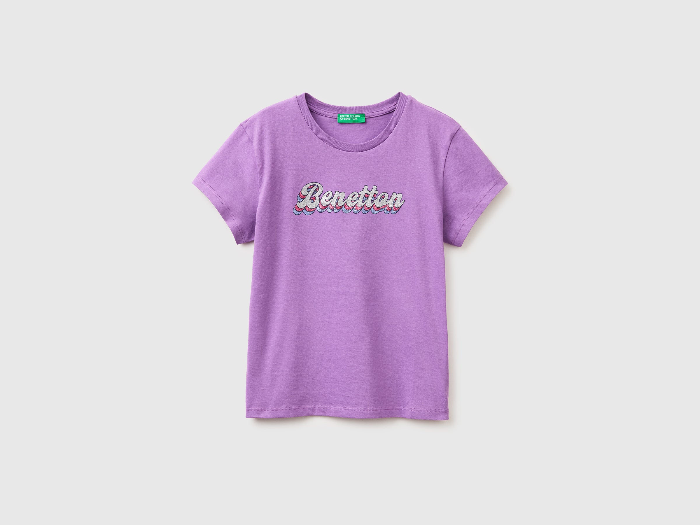 T-shirt with glitter print - ucb_image_FS
