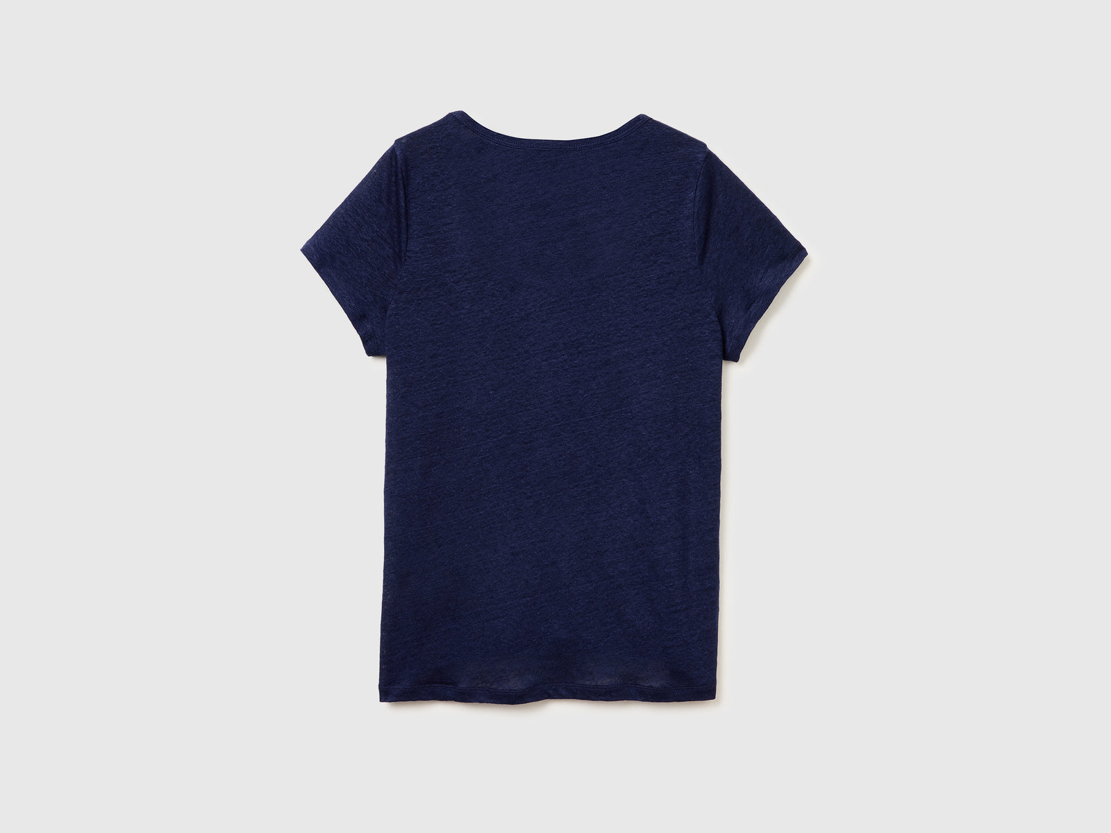 Round-neck T-shirt in pure linen - ucb_image_BS