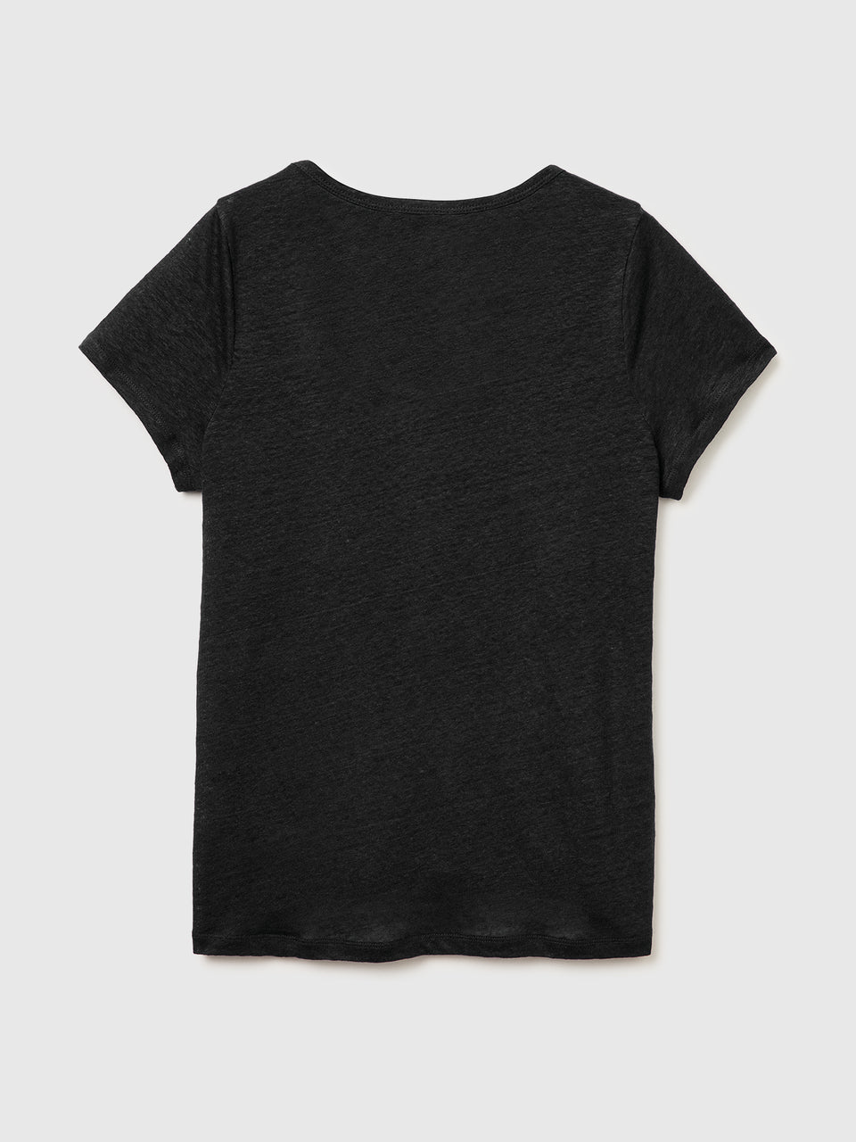 Round-neck T-shirt in pure linen - ucb_image_BS