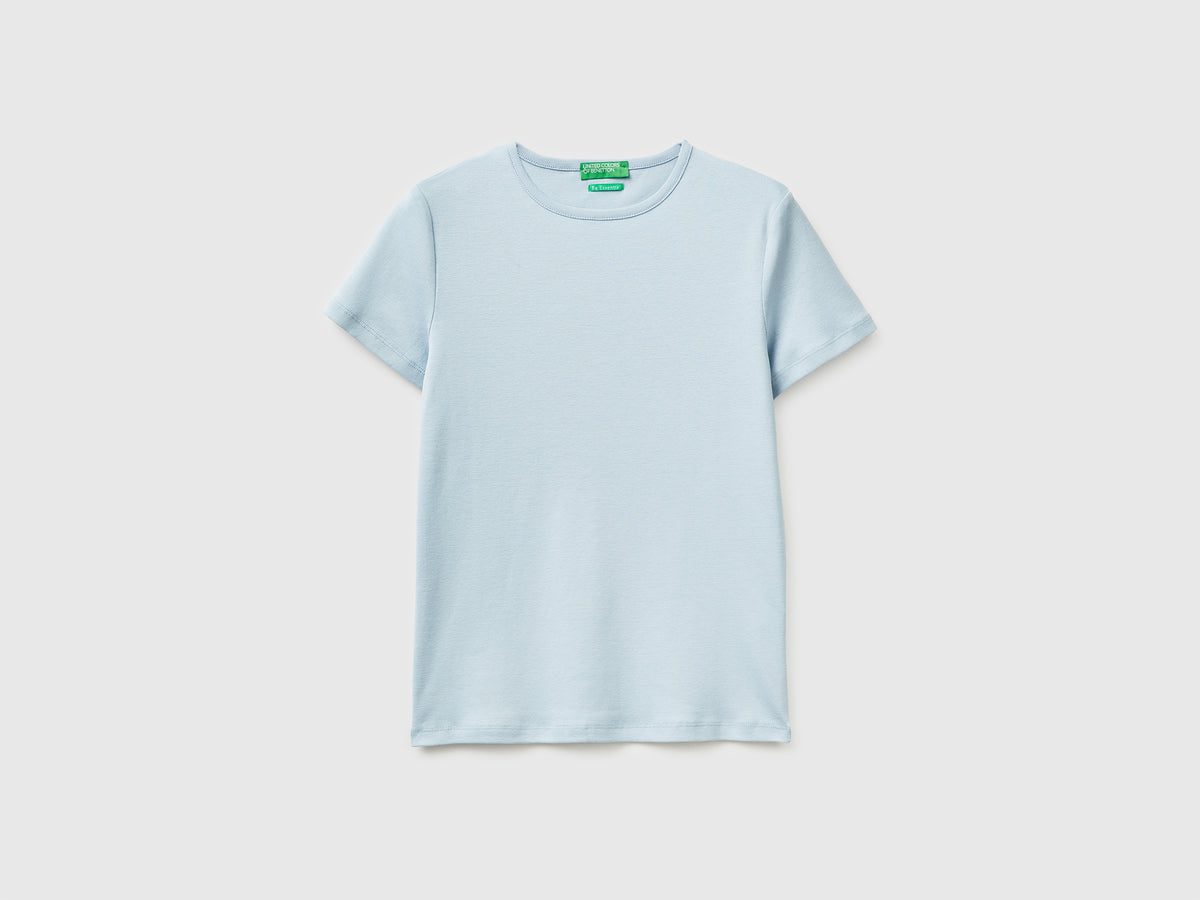 T-shirt de gola redonda slim fit - ucb_image_FS