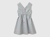 Floral dress in linen blend - ucb_image_FS