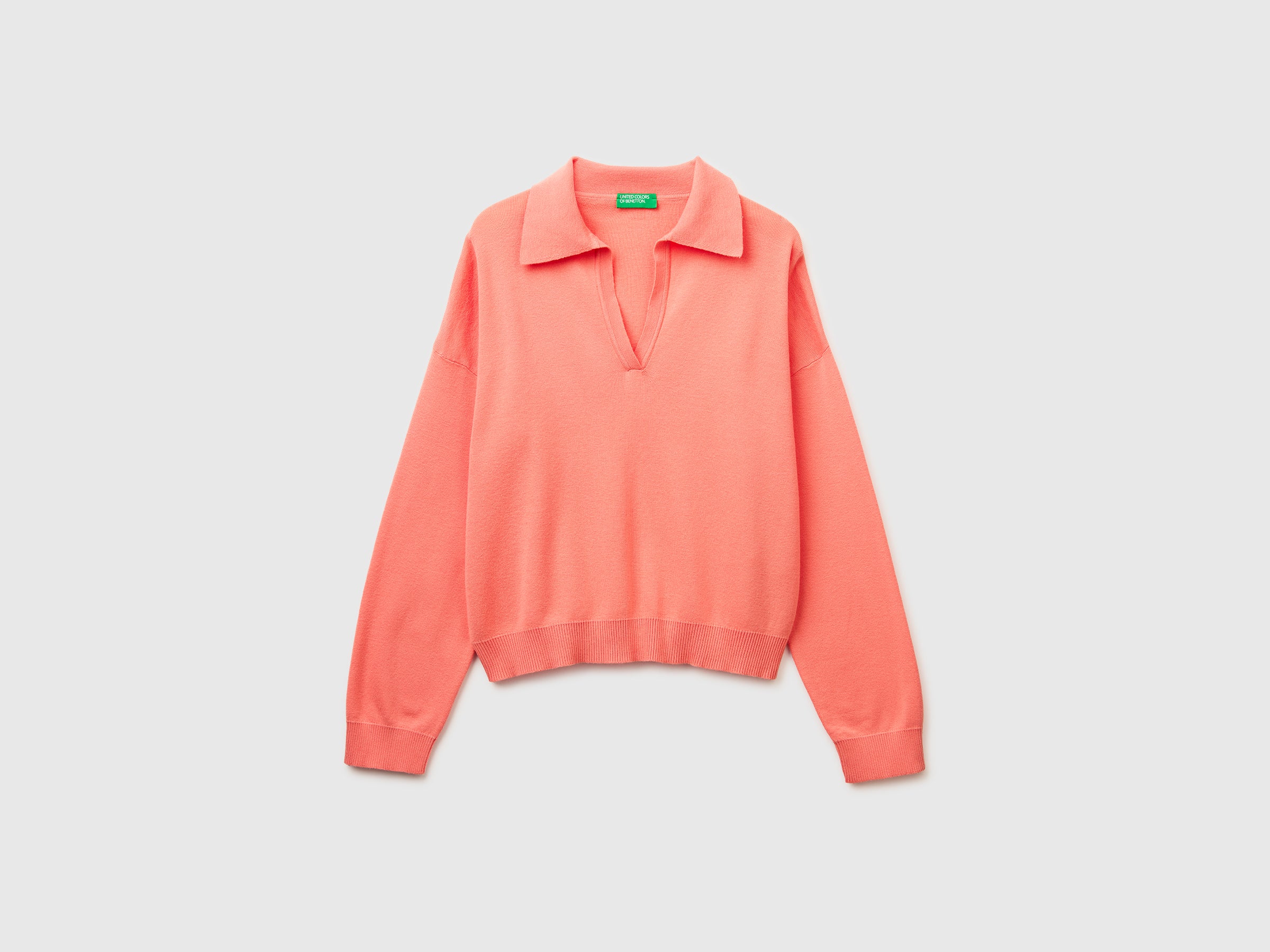 Premium cotton polo neck sweater - ucb_image_FS