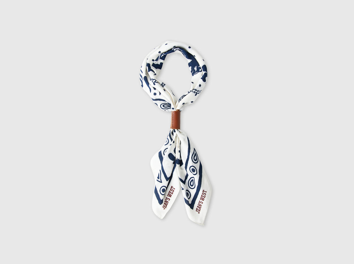 100% viscose western print bandana