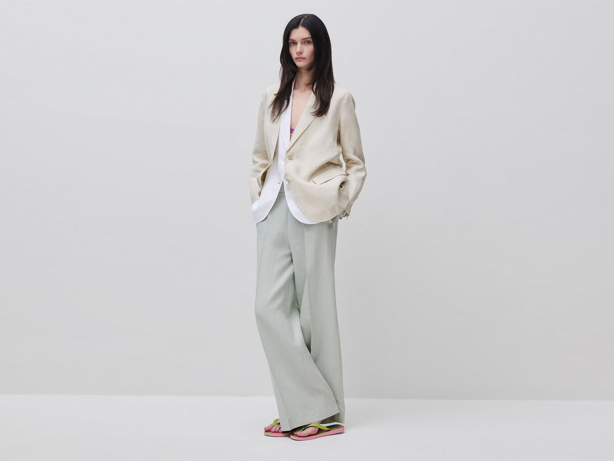 Pantaloni Chino Slim United Colors Of Benetton Per Donna, In Cotone Ed Elastan, Con Taschino E Vestibilità Comoda