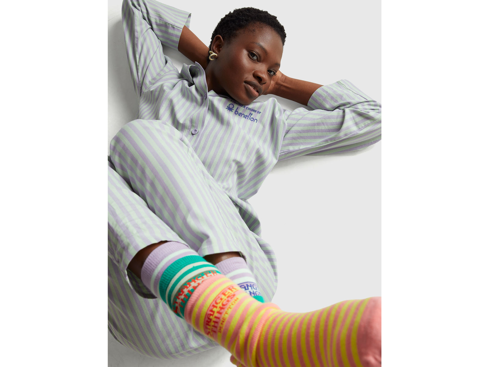 Stranger Things striped pyjamas