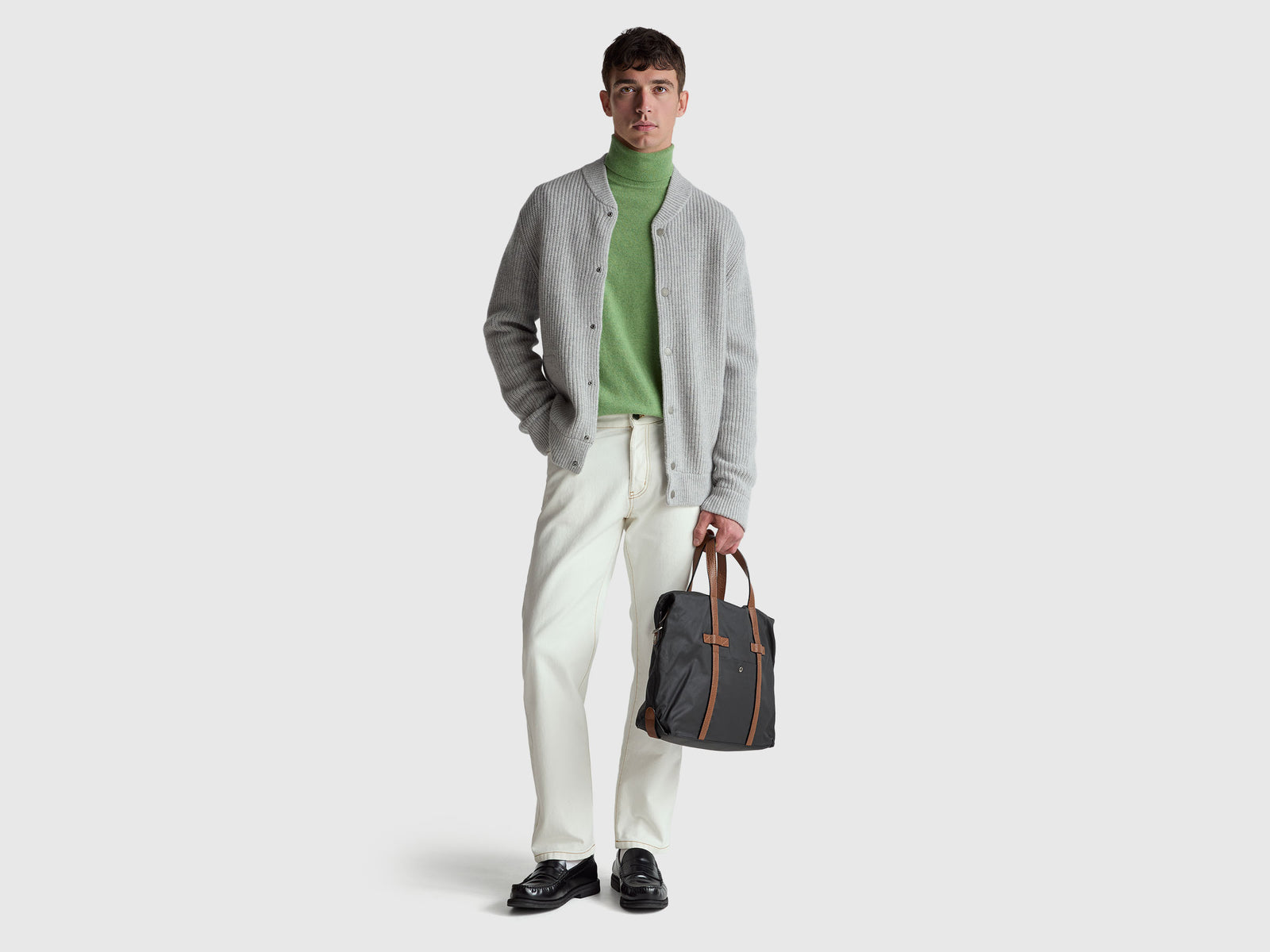 Five-pocket regular fit trousers