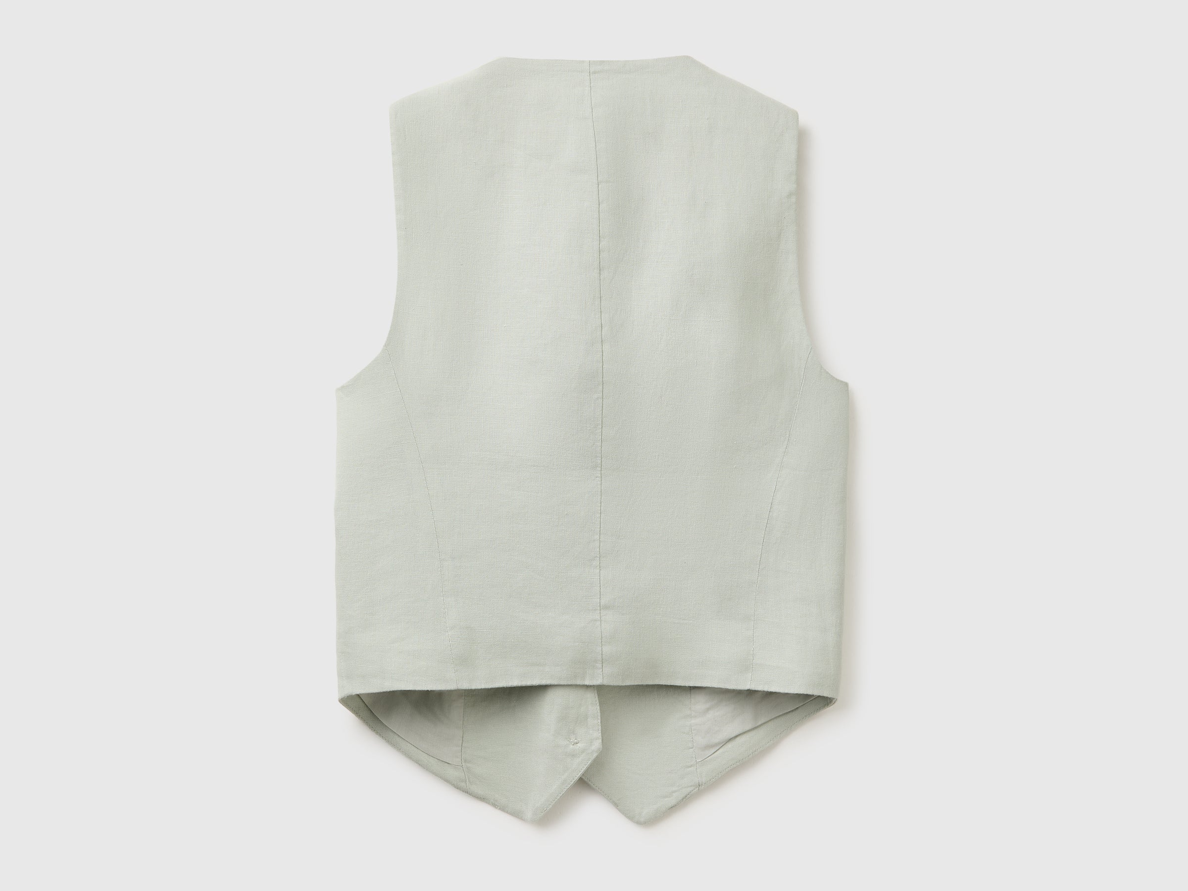 100% linen vest