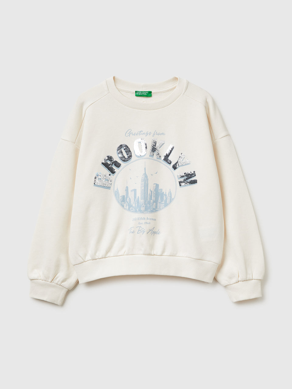 Sweatshirt with print and sequins - ucb_image_FS