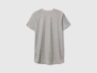 Crew neck T-shirt in pure linen - ucb_image_BS