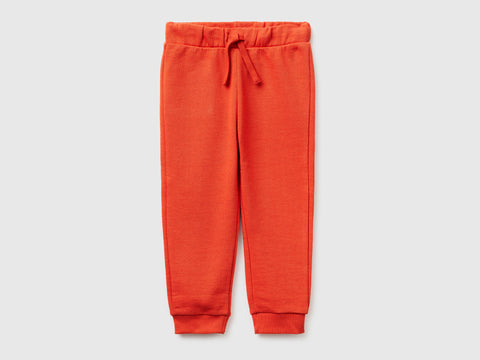 Organic cotton sweatpants with logo - ucb_image_FS