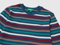T-shirt às riscas em algodão orgânico - ucb_image_DS1