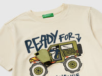 T-shirt with print and application - ucb_image_DS1