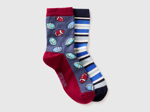 Two pairs of patterned socks - ucb_image_FS