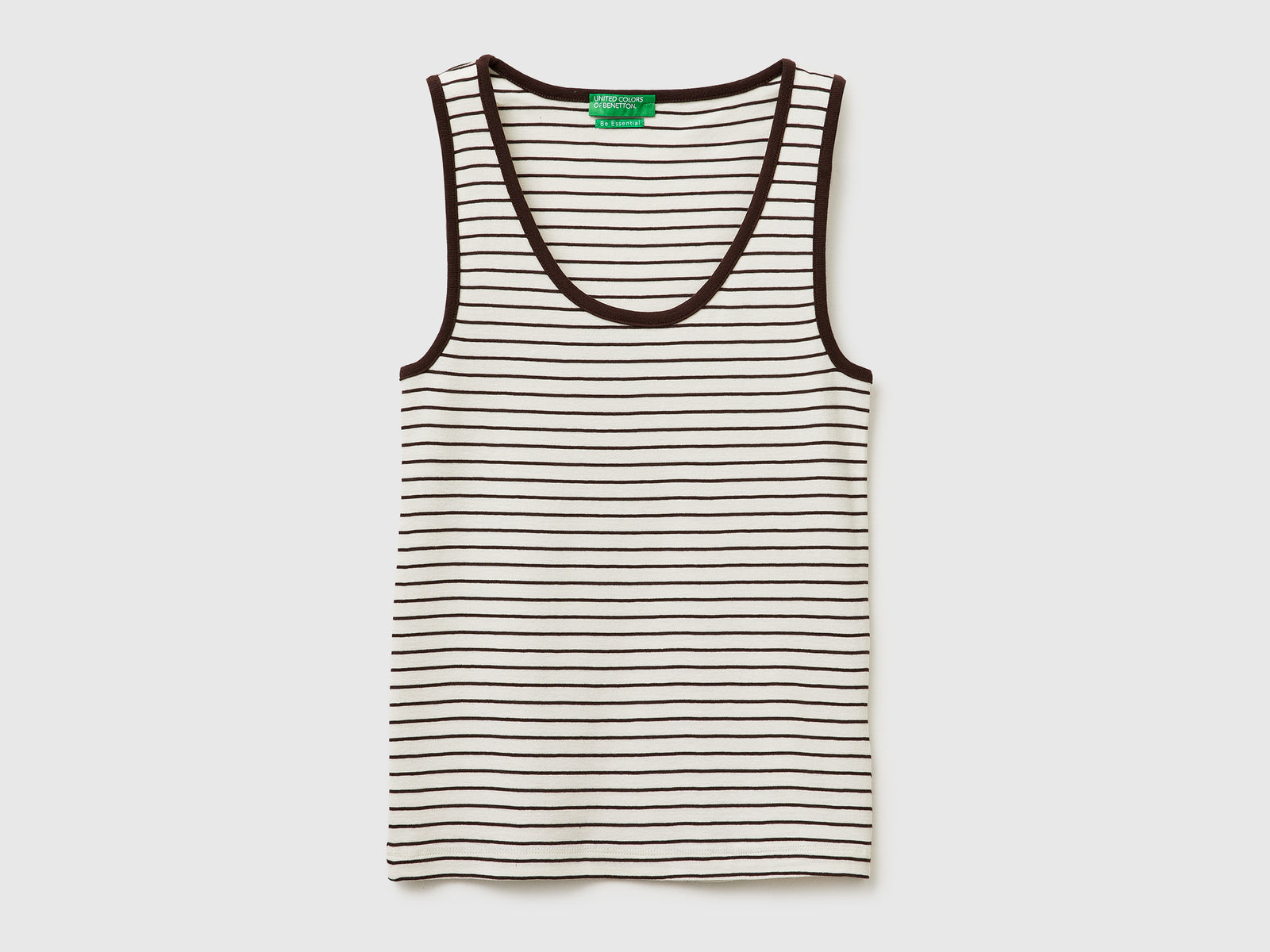 Striped tank top in pure cotton - ucb_image_FS