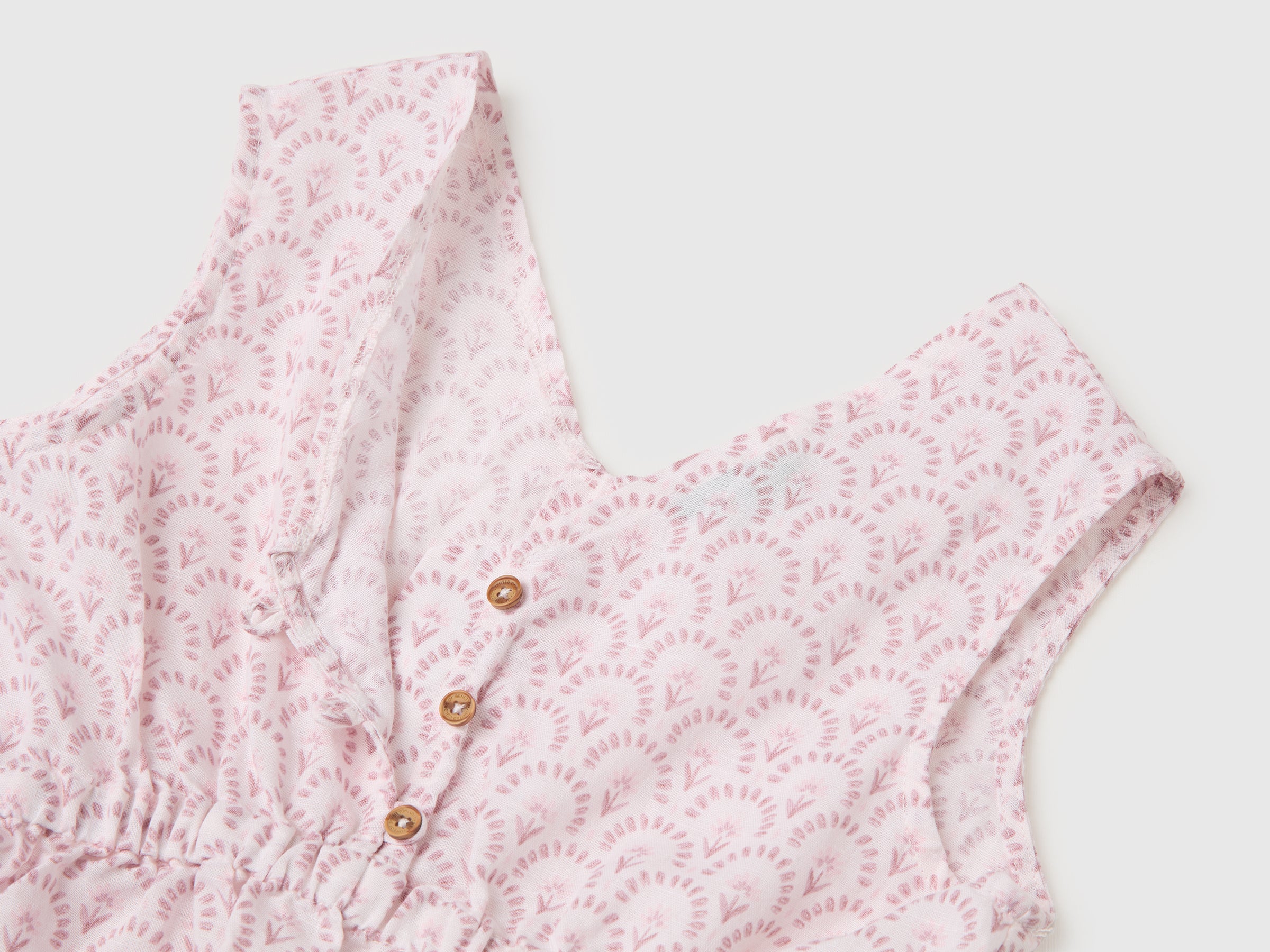 Floral dress in linen blend - ucb_image_DS1